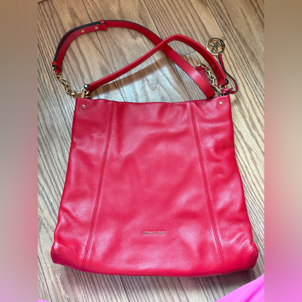 Michael Kors Vibrant Red Shoulder Bag